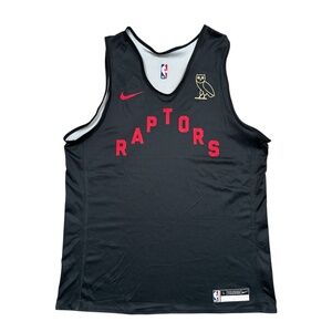 Nike OVO Toronto Raptors Engineered Reversible Practice Jersey Mens Large